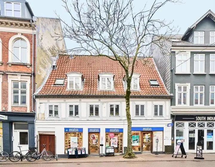 Vestergade 81, butikker i gågaden i Odense