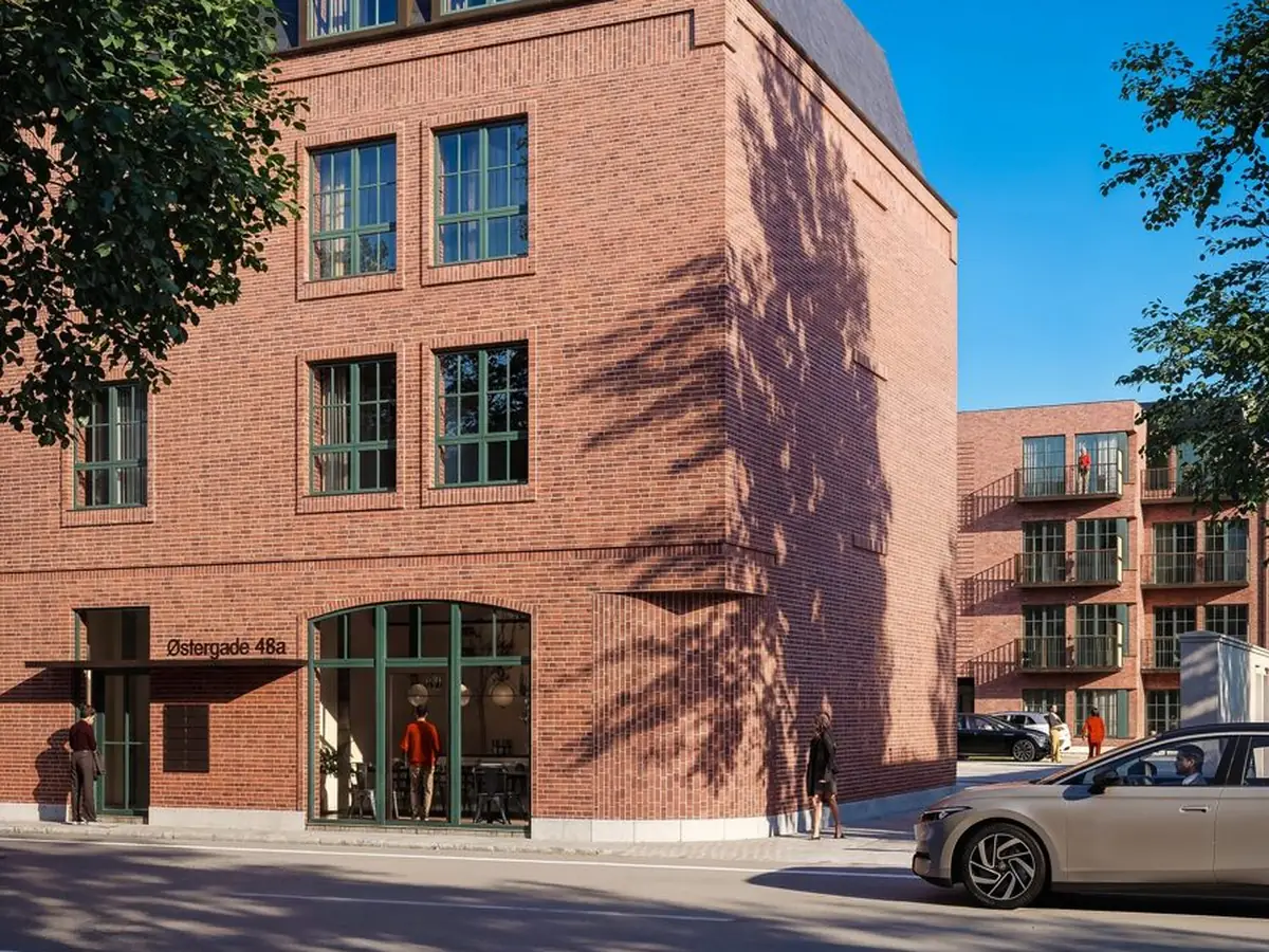 Nybygget erhvervslejemål Østergade 46E, Odense C